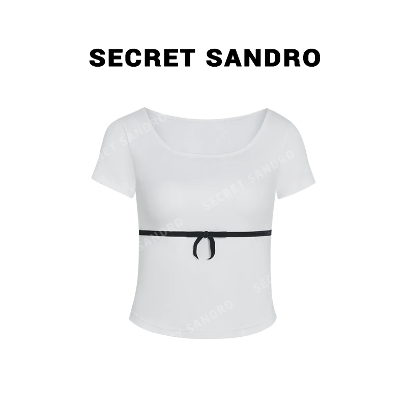 【礼物】Secret Sandro 鸥纪儿 T恤 T54221200R