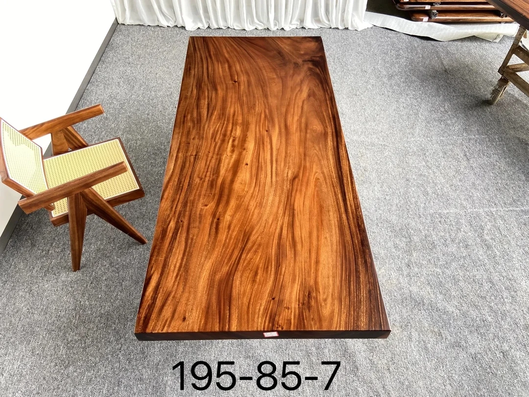 自然光南美胡桃木大板 全方 195*85*7 送支架不包邮