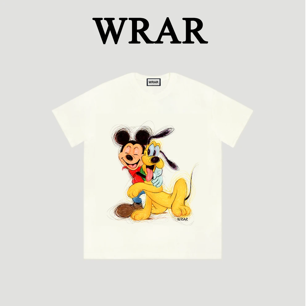 【郭一一专属】线条伙伴  新品动物系列透气宽松夏季春夏印花