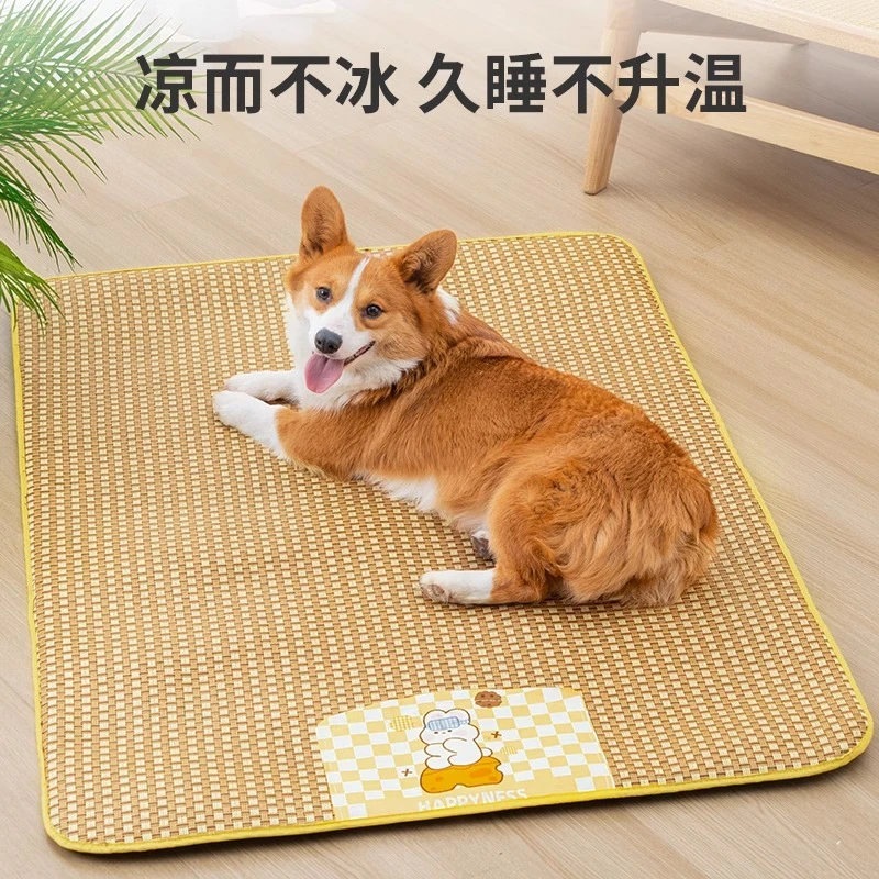 猫窝凉席垫子夏季猫凉垫超大号猫床夏天睡觉用睡垫猫咪窝四季通用