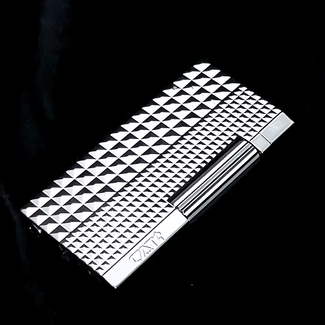 卡缇CATI 超薄一体机侧滑大小格纹 银色