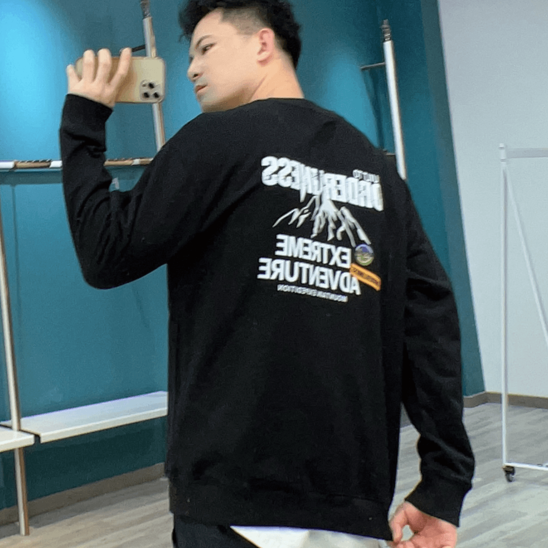 大占推荐 4004 秋款不加绒简约休闲时尚卫衣