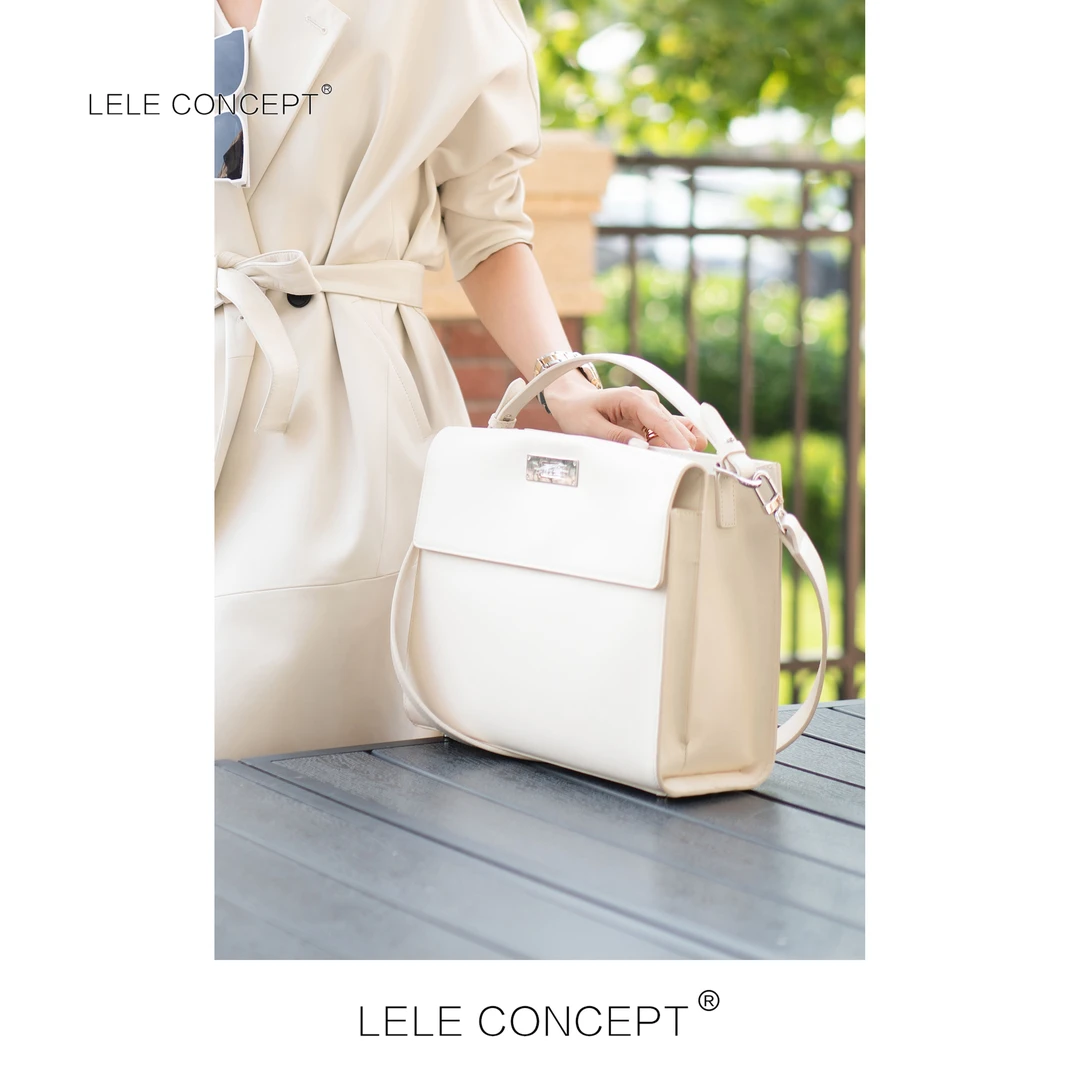 LELE CONCEPT丨「丽」单肩通勤高级质感休闲复古风琴手袋包BB027