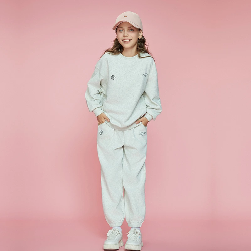 Juicy Couture秋季百搭时尚宽松休闲女学生卫裤JC4D1SGBS042