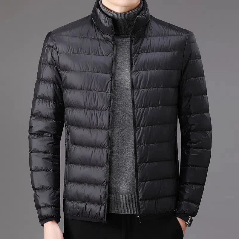 波司登品牌捡漏清仓处理轻薄羽绒服中老年男大码短款断码包邮