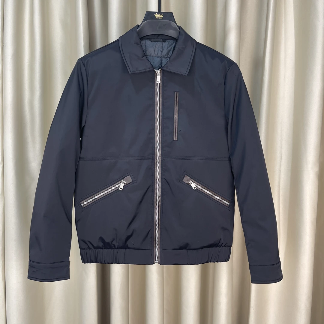 2025秋冬新款保暖加厚棉衣棉服外套休闲时尚潮流商务男装