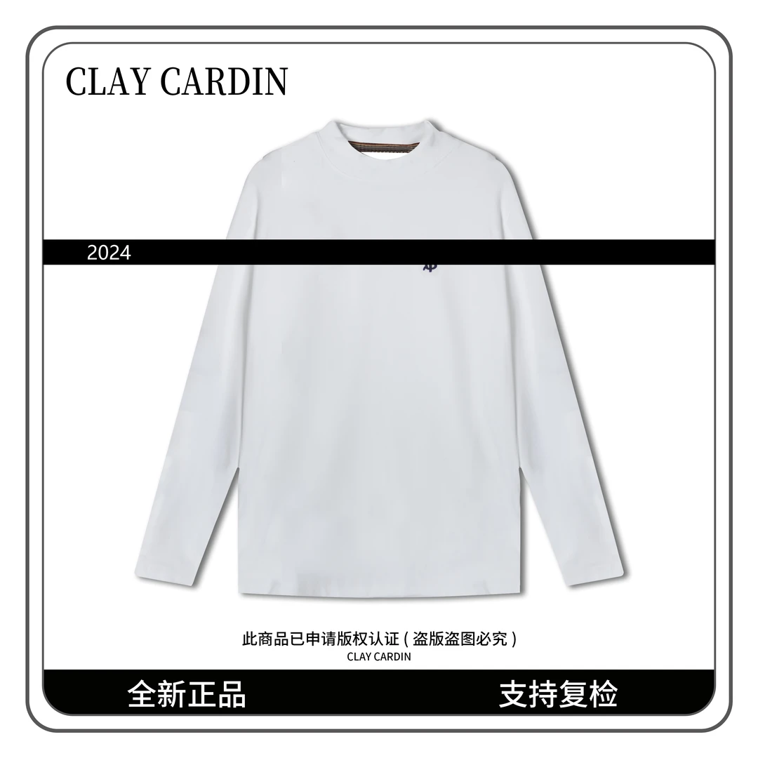 秋冬【YouXuan】修身简约时尚保暖男士中高领潮流休闲纯色上衣