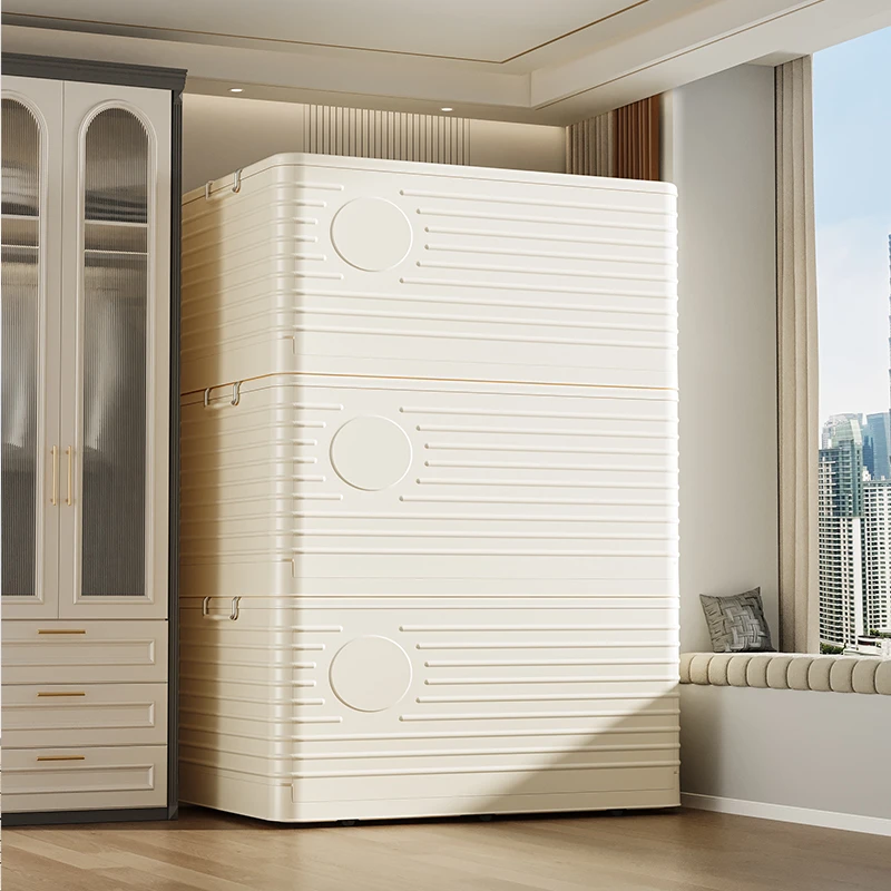 家用收纳箱特大号儿童玩具零食收纳箱可折叠衣物储物柜收纳整理箱