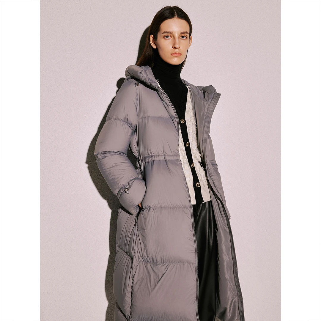 COVERINS冬季横线压线直充休闲时尚舒适无压羽绒服CC33508220