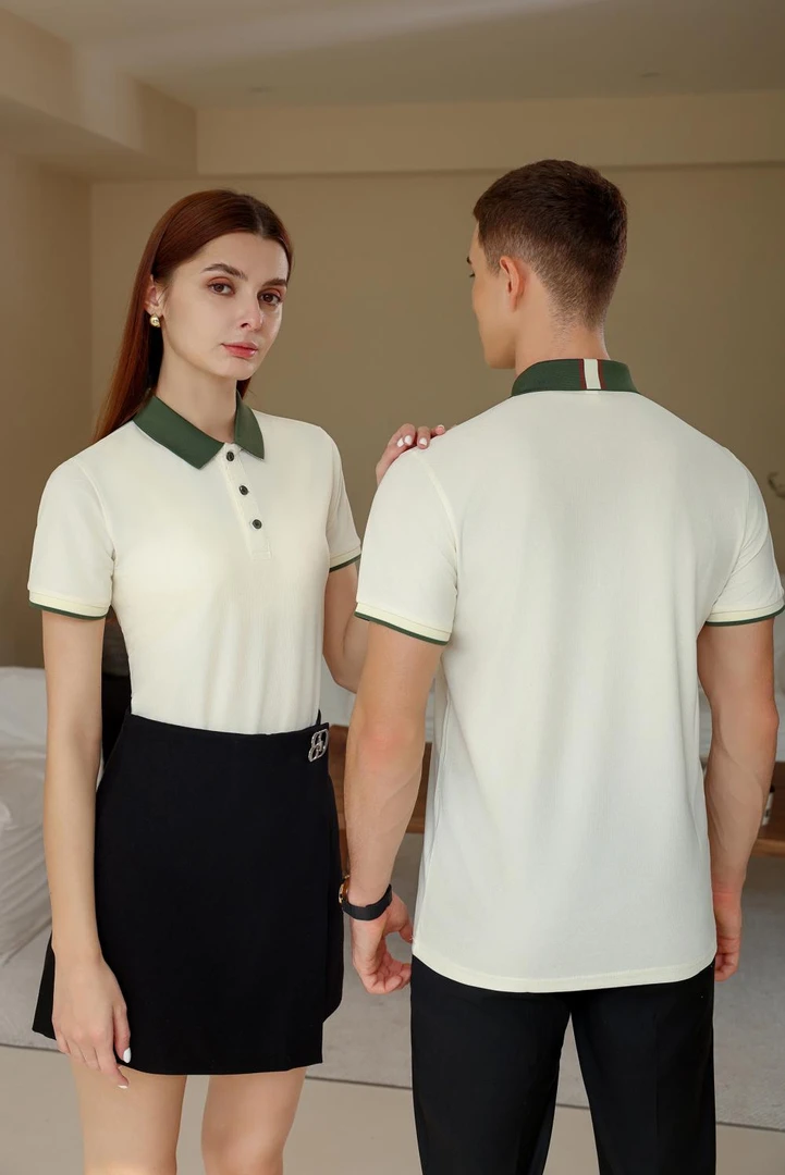 夏季冰丝男士短袖T恤翻领半袖工作服定制速干透气polo衫百搭休闲