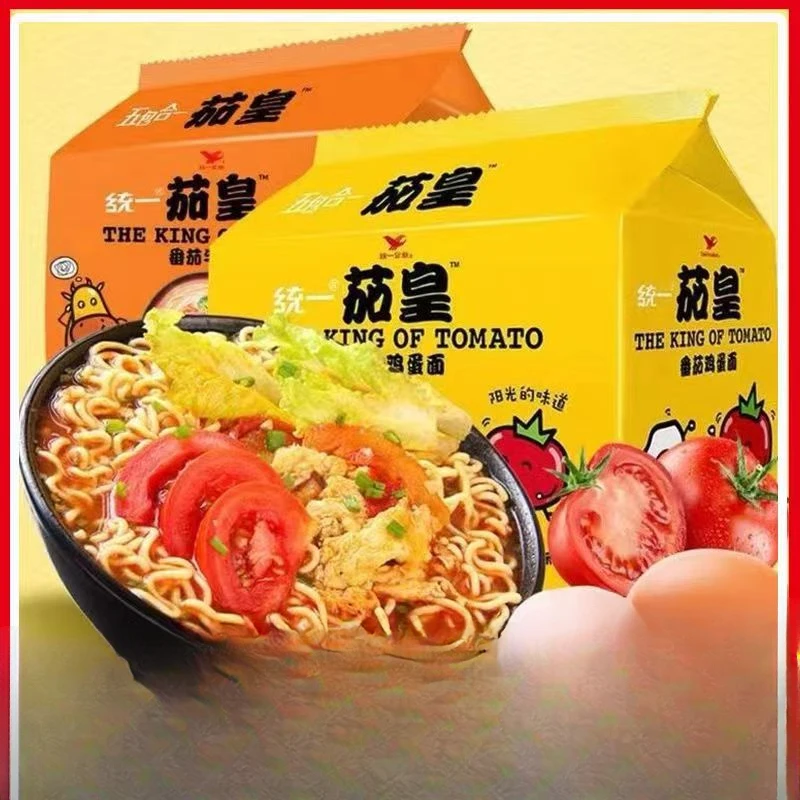 茄皇营养方便面番茄鸡蛋面新疆西红柿牛肉泡面速食拉面整箱装爆款