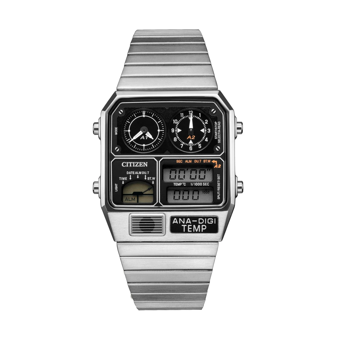 Citizen/西铁城石英手表星河战舰联名款复古潮流腕表JG2101-78E