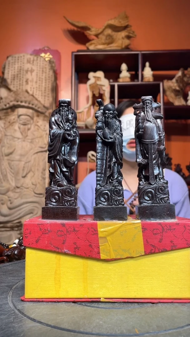 【闪购商品】风车木（黑檀木）其他福禄寿