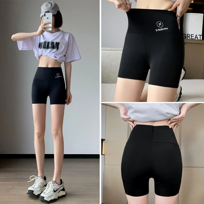 醉梓菡鲨鱼裤女夏季薄款可外穿打底裤防走光瑜伽大码高腰安全短裤