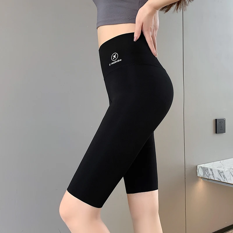 五分打底裤女夏季外穿薄款显瘦收腹提臀鲨鱼裤防走光无痕短裤H522