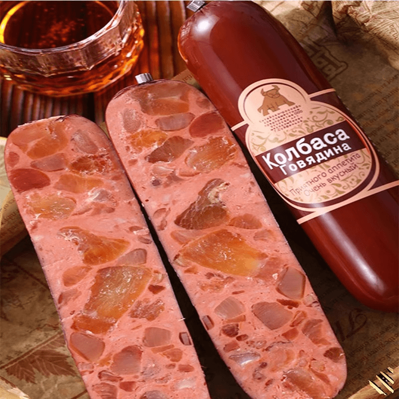 【小扬哥推荐】俄罗斯风味牛筋肠原装俄式香肠高品质美食180g/350g