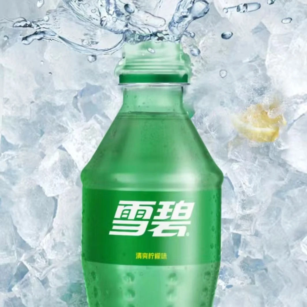 雪碧含糖瓶装即饮清爽柠檬味300ML*6瓶