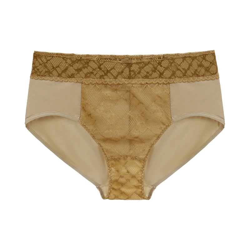 atelier intimo/青色【扶桑底裤】列维斯蕾丝性感轻薄亲肤内裤女