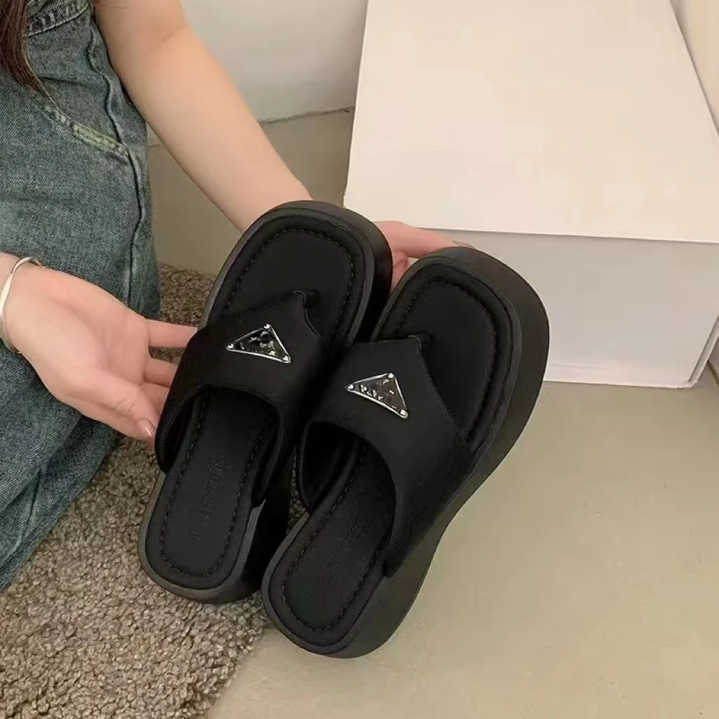 法式晚风拖鞋女夏季新款配裙子仙女风凉拖鞋H-100