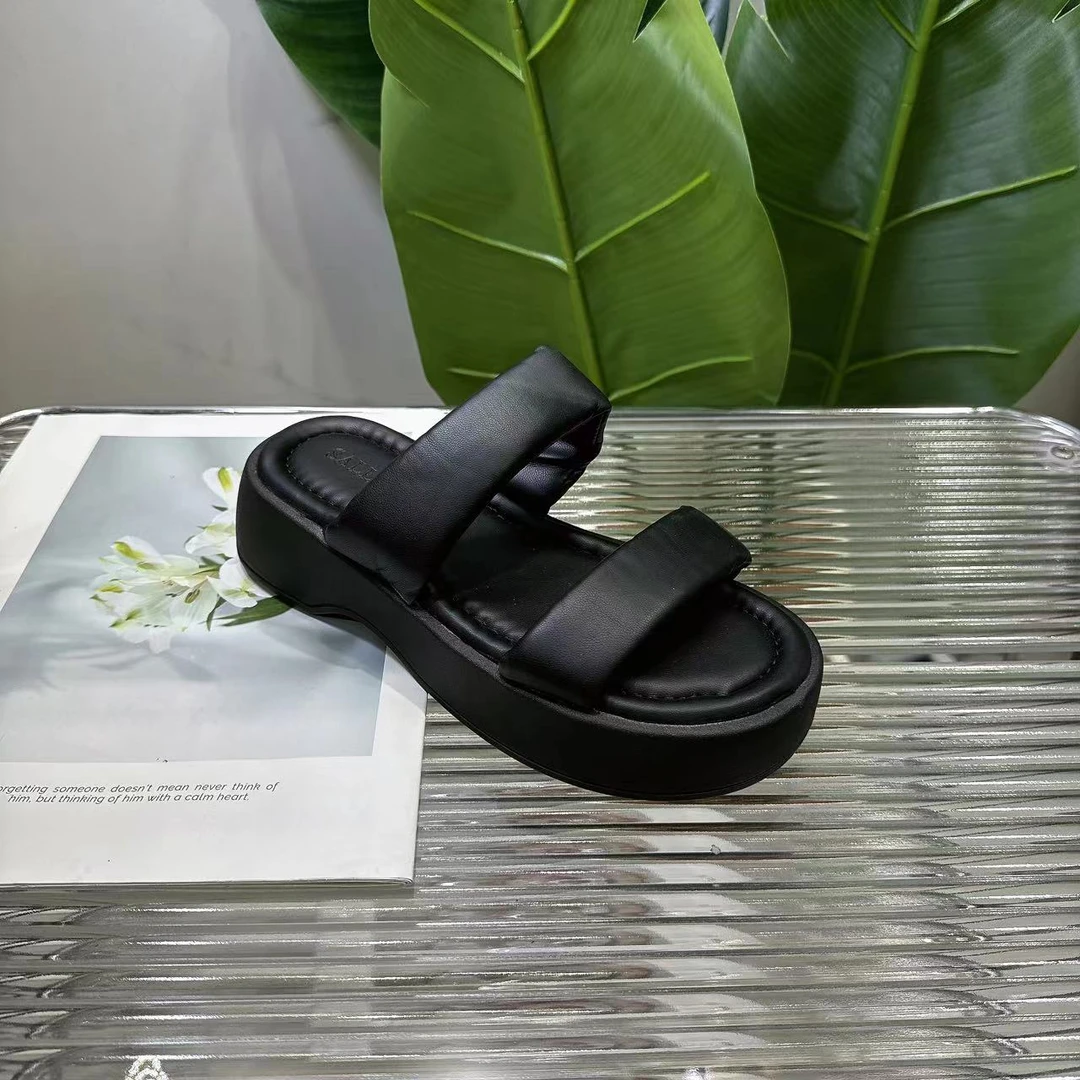 法式晚风拖鞋女夏季新款配裙子仙女风凉拖拖鞋YP093