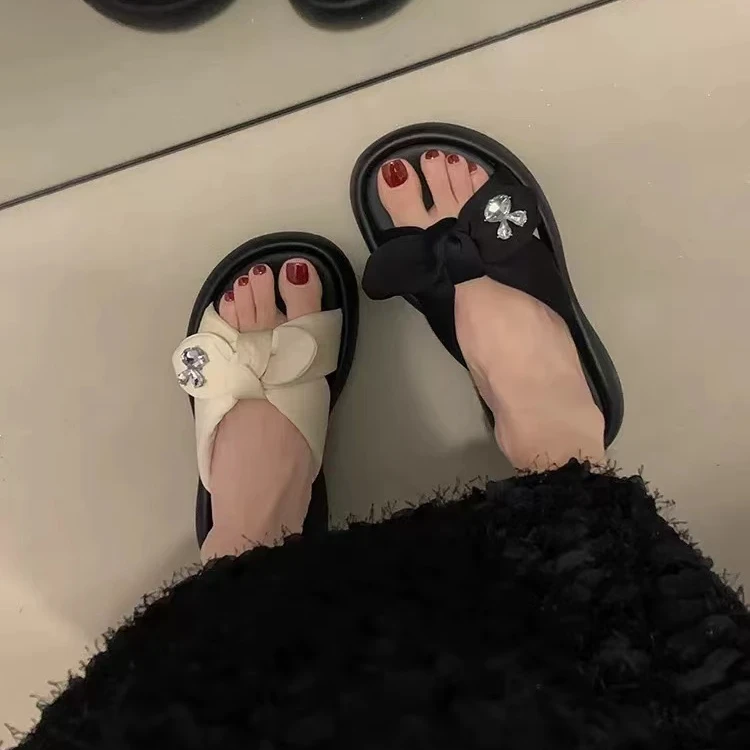 法式晚风拖鞋女夏季新款配裙子仙女风凉拖拖鞋580-9