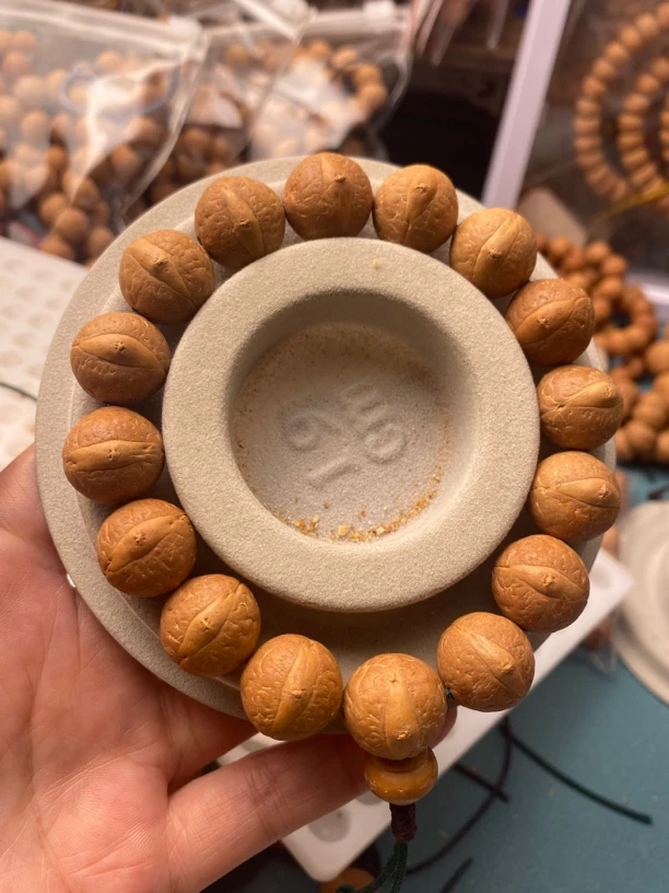 15mm凤眼菩提籽手串尼泊尔籽
