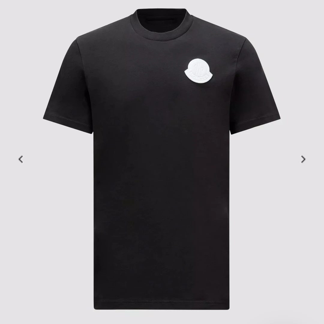 全新未使用 MONCLER 盟可睐蒙口/GG/男黑色休松短袖T恤 MAGLIA