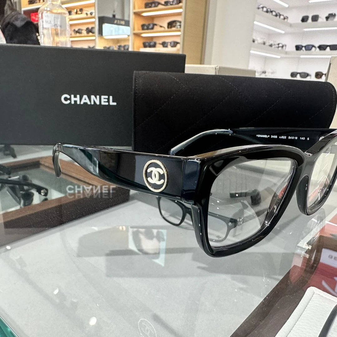 全新未使用  CHANEL/GG/ 新款经典时尚百搭平光镜 3455