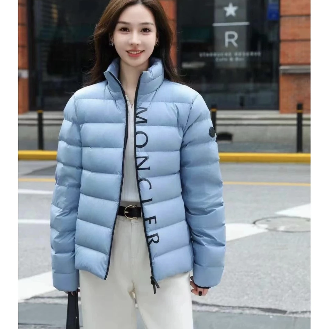 全新未使用 MONCLER 盟可睐/GG特惠精选/男女款蓝色羽绒服CERCES