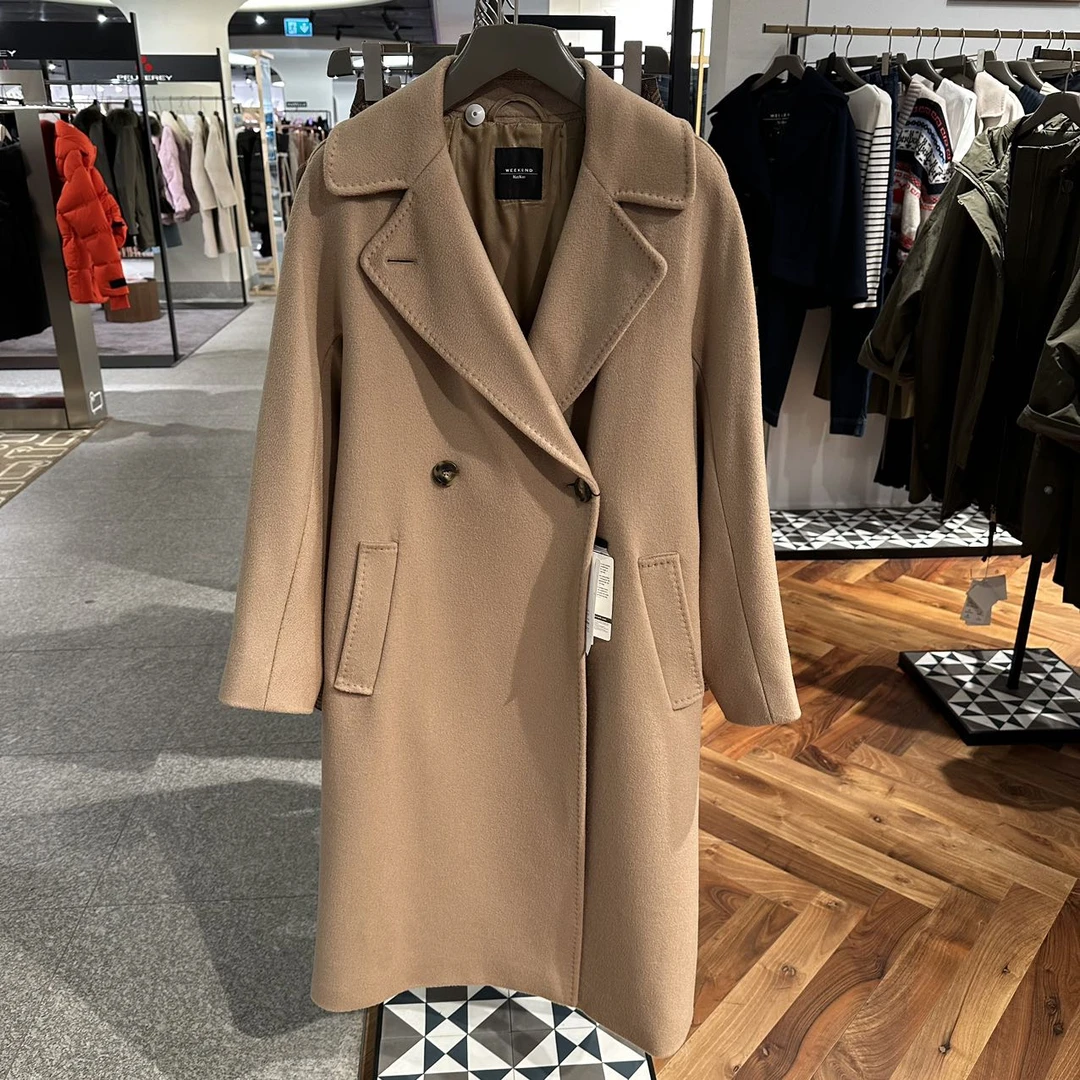 未使用 MaxMara /GG精选/resina女士驼色大衣风衣 福利款