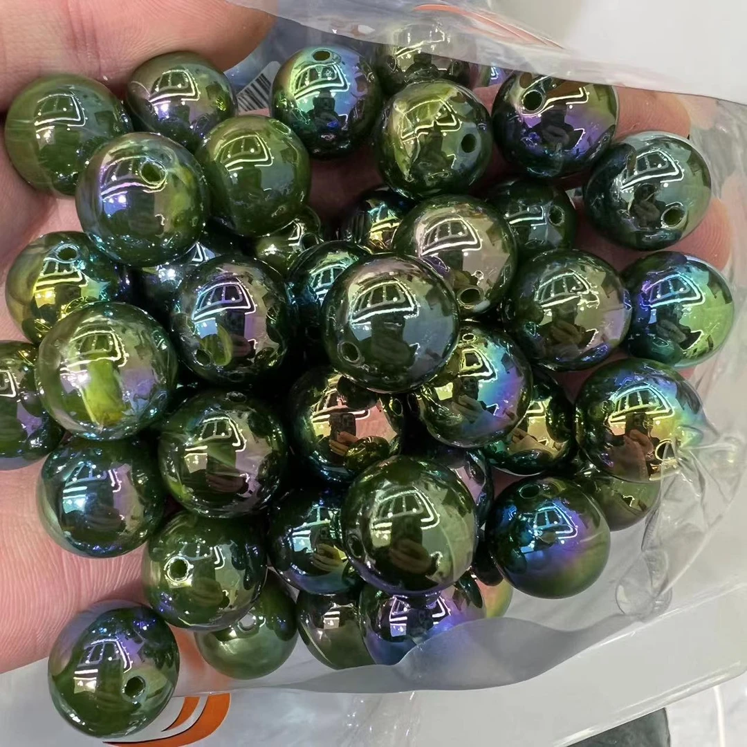 【海家】仿石马贝直孔通孔串珠手链手工diy饰品