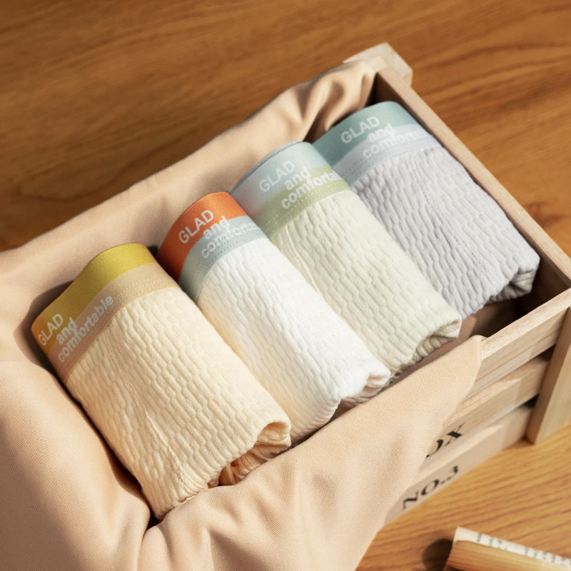 男士内裤男款四角抗菌男生爆款2023新款平角短裤头