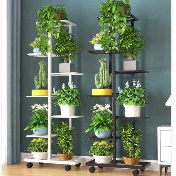 花架子落地式客厅室内家用阳台置物架多层铁艺绿萝植物摆放花盆架