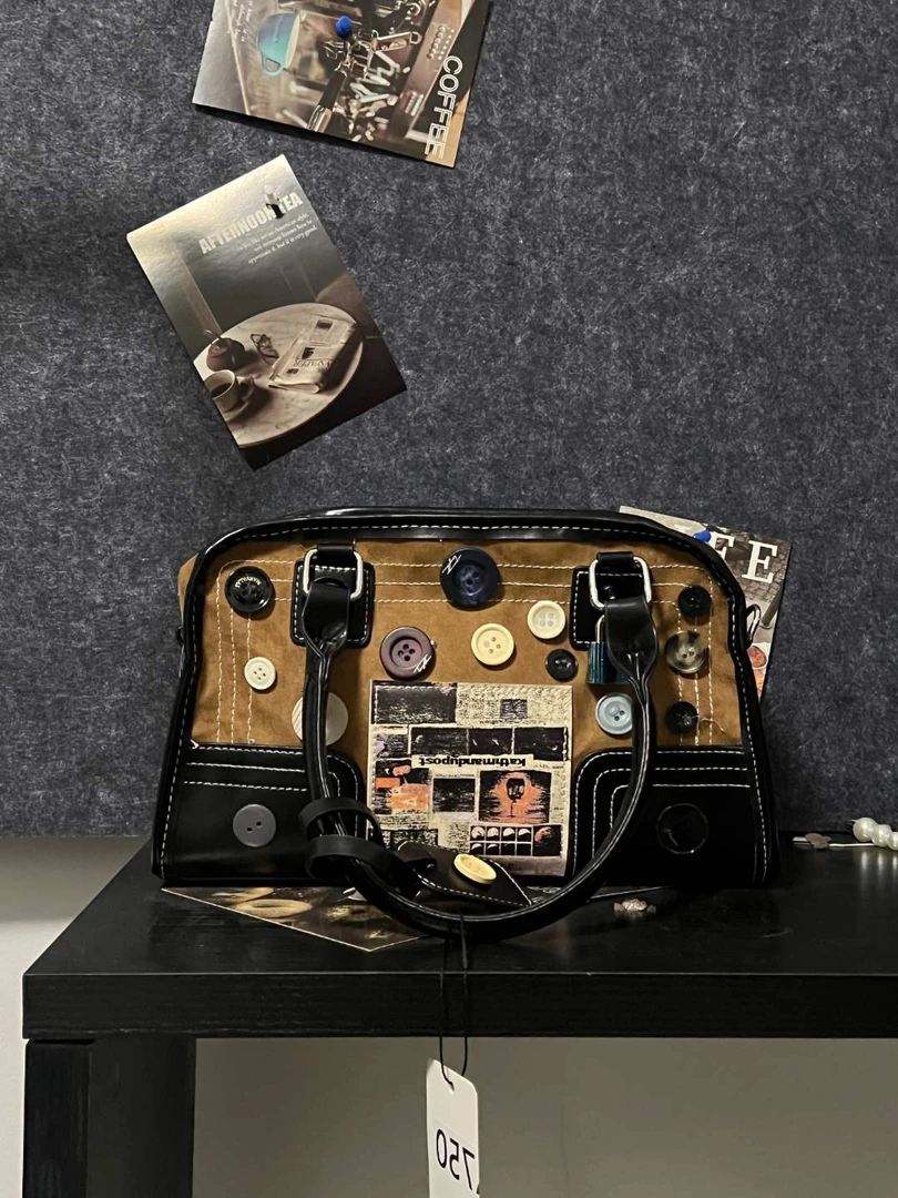 直播过款包包[781-952]号链接包包默认微瑕小香风复古韩版肩包