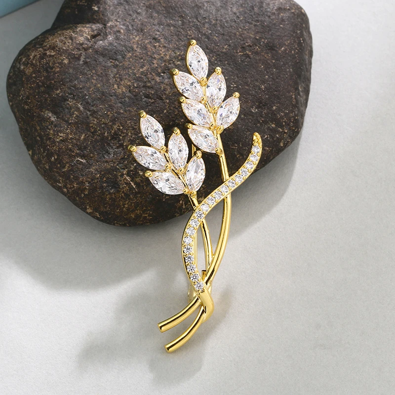 铜合金胸针 胸针7014