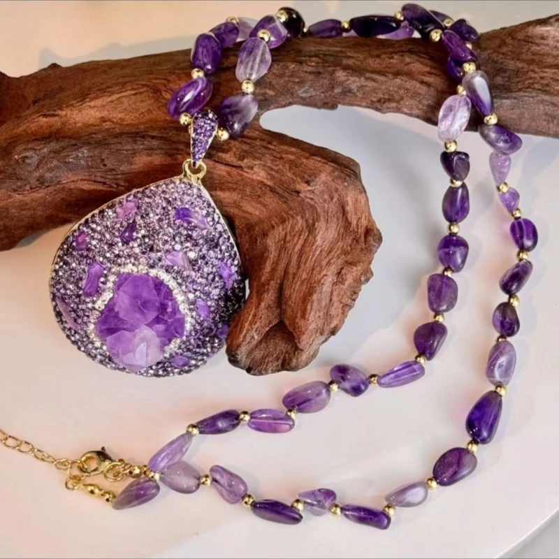 轻奢高档项链毛衣链7156