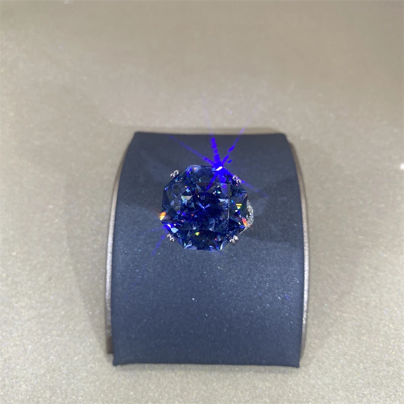 【蓝色星光 永不过时】蓝戒指XS803220