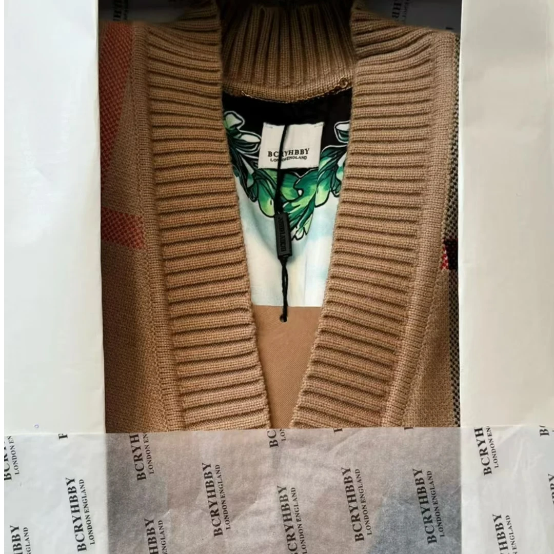 【KK】2024早秋男女同款针织开衫外套W5004