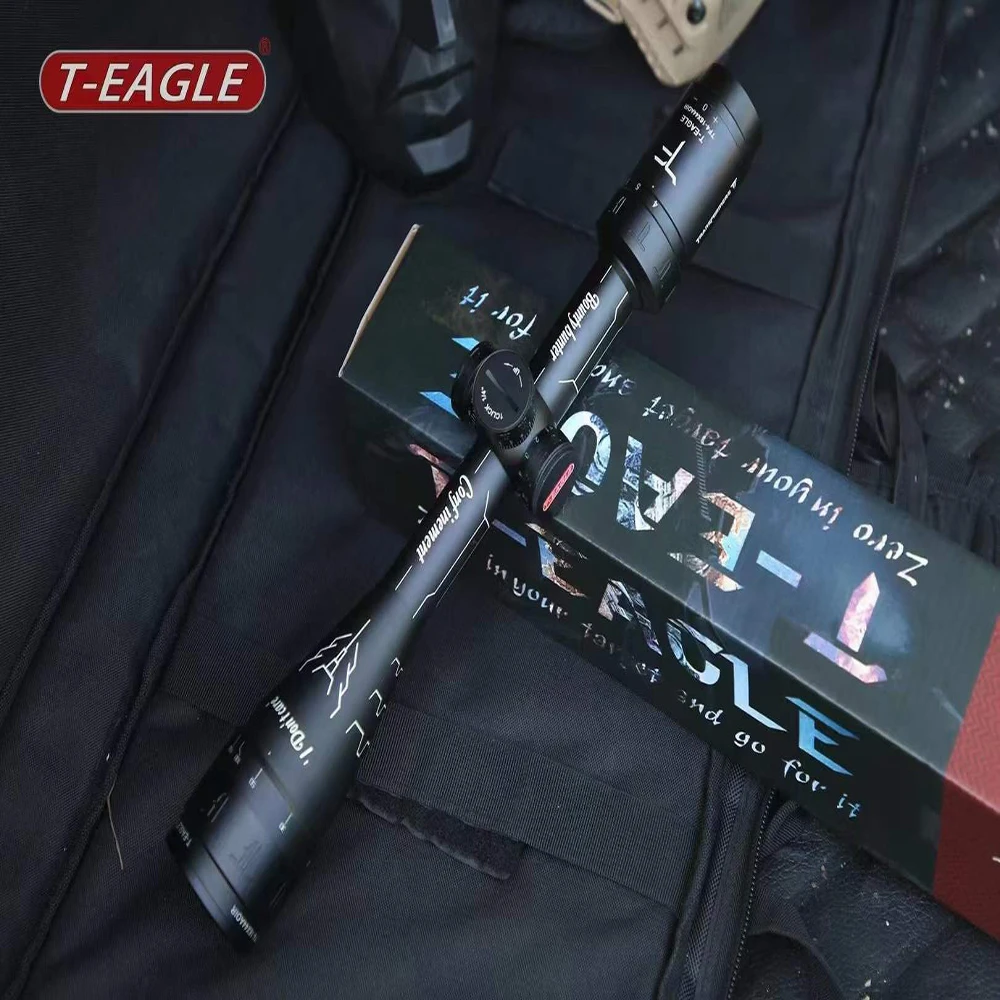 突鹰新款TF4-16X44AOIR前置调焦十字带照明8倍镜高清抗震望远镜