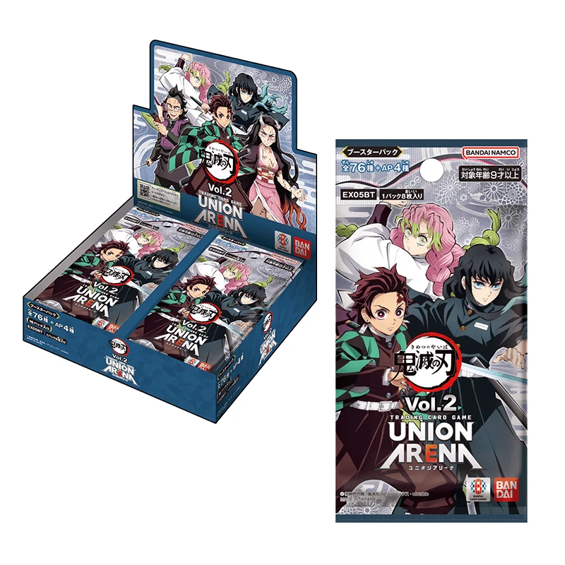 鬼灭之刃 UNION ARENA对战卡第2弹-卡牌盲盒(代拆)