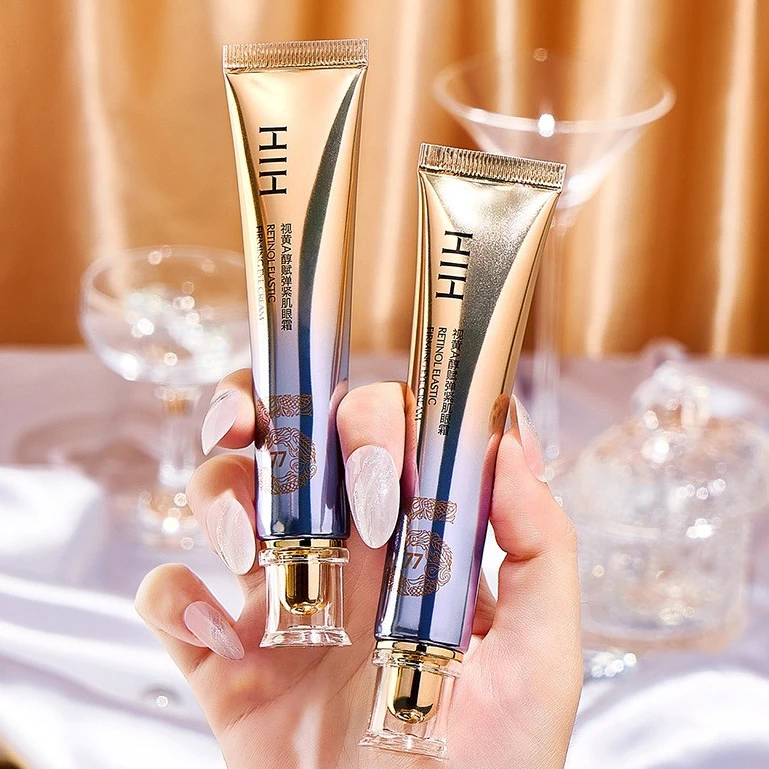 （到手2支）视黄醇眼霜嫩滑补水保湿淡化眼纹紧致眼霜滋养修护紧提