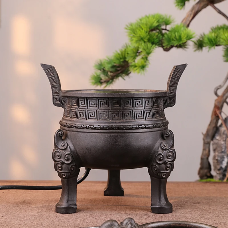 纯手工三足樽器电陶炉 1000W功率家用百搭烧水炉(2年内质保)