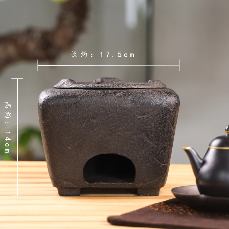 金属纯手工原装 方匀茶具