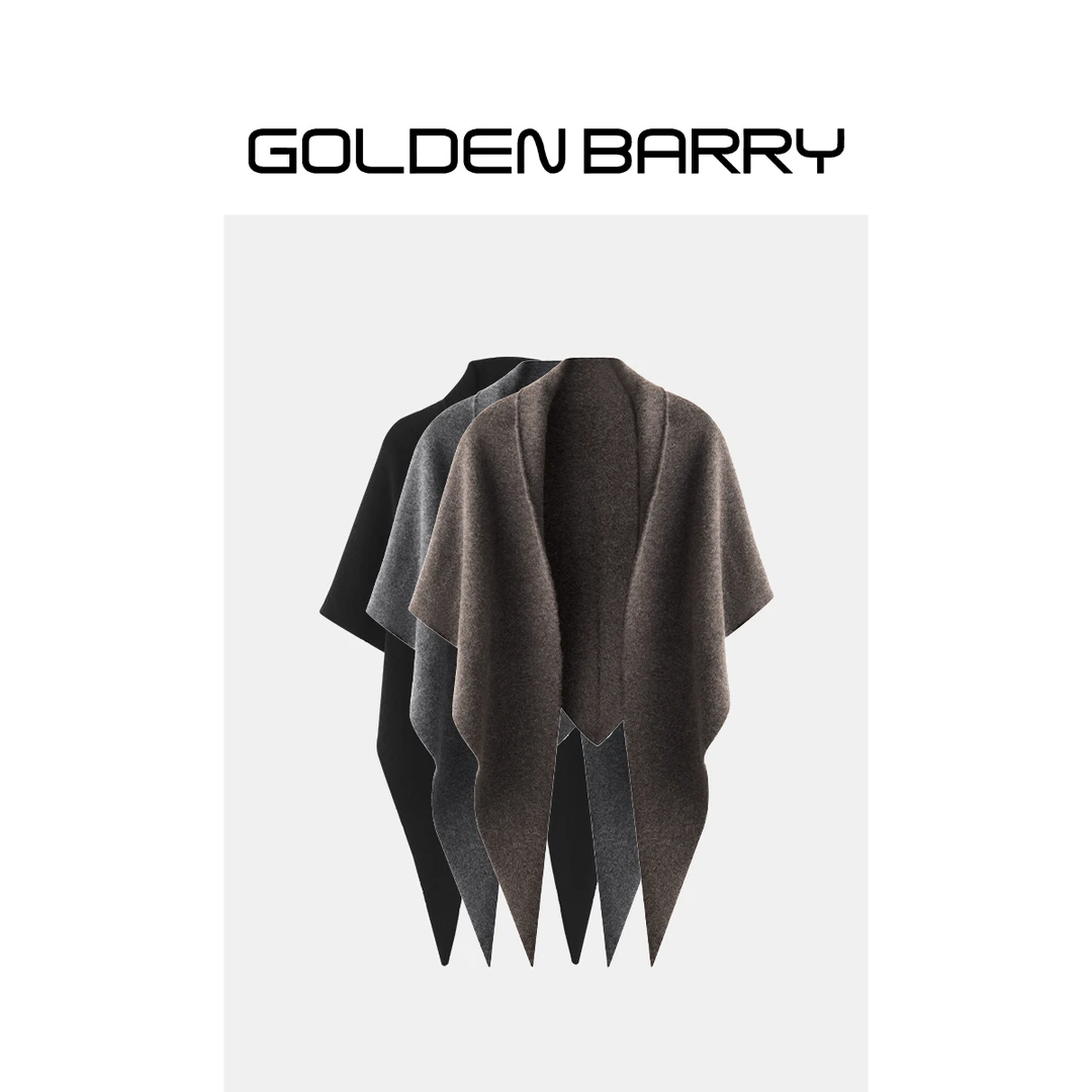 GOLDENBARRY|615012时尚百搭毛织披肩