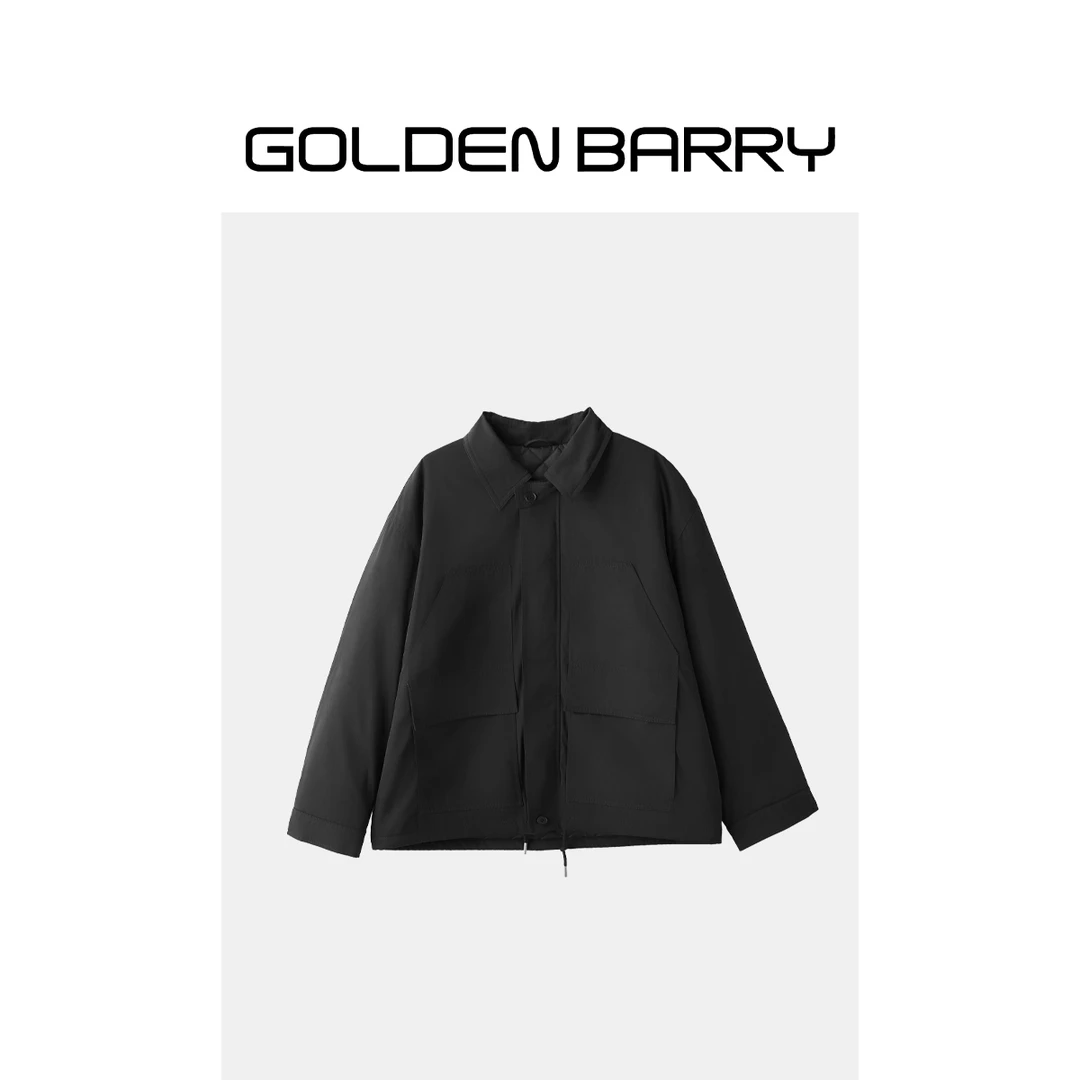 GOLDENBARRY|171008可变式翻领棉服