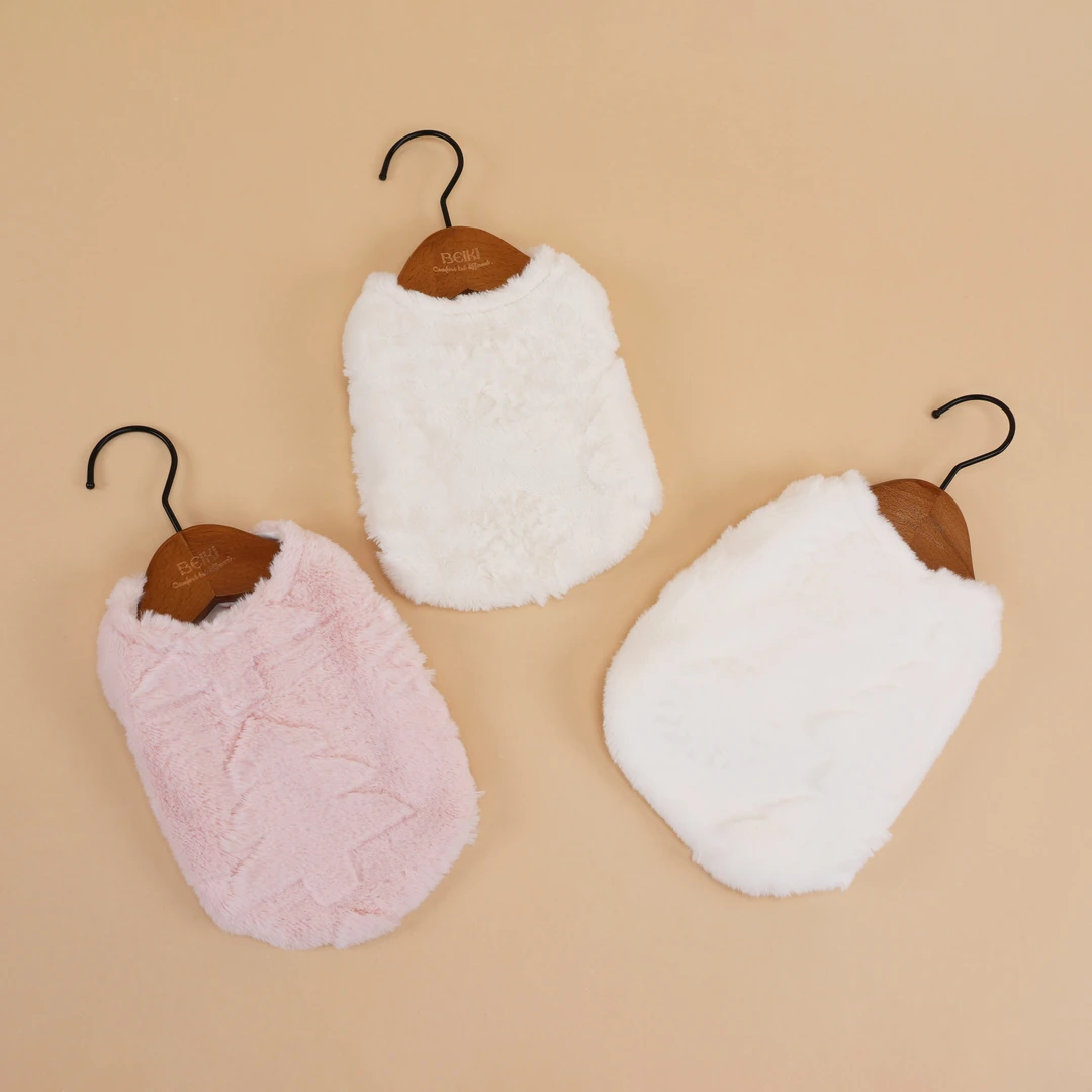 BEIKI雪绒绒 圣诞小狗家居服 双面软糯宠物衣服