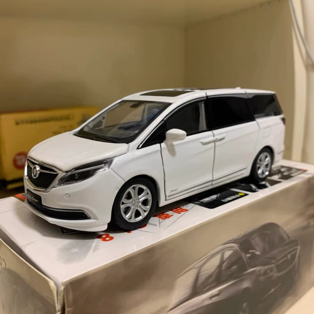 BUICK别克GL8 Avenir合金车模艾维亚MVP商务车保姆车仿真合金汽车