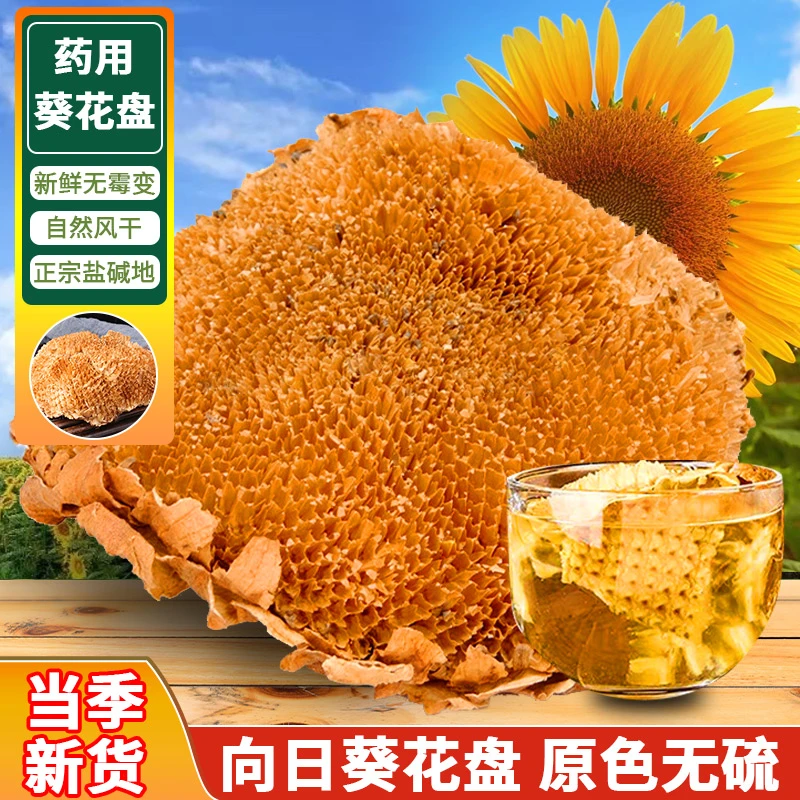 内蒙古向日葵花盘干新鲜葵花盘向日葵空盘葵花头