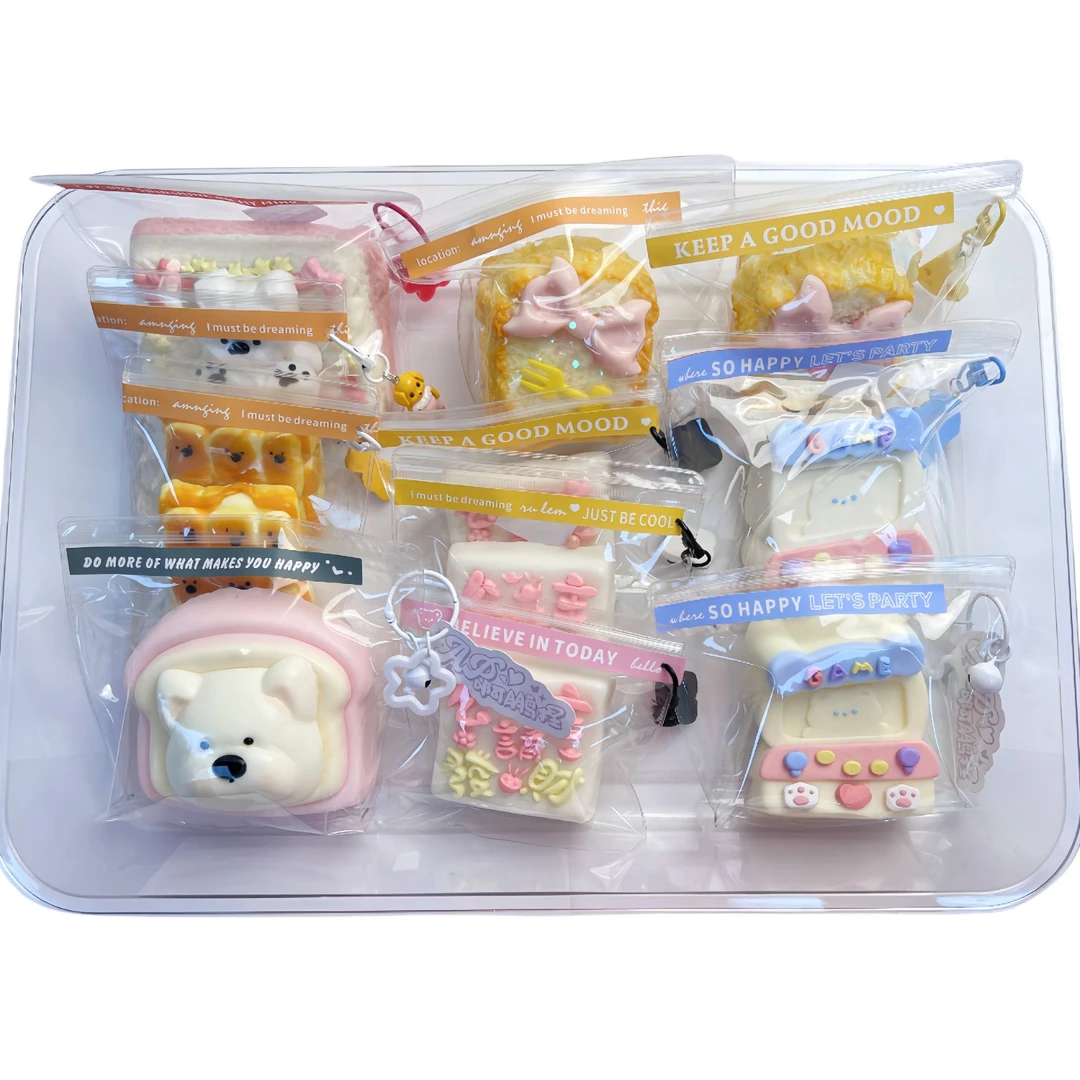 芒果鸭捏捏乐超级解压（手工作品默认微瑕无七天无理由）