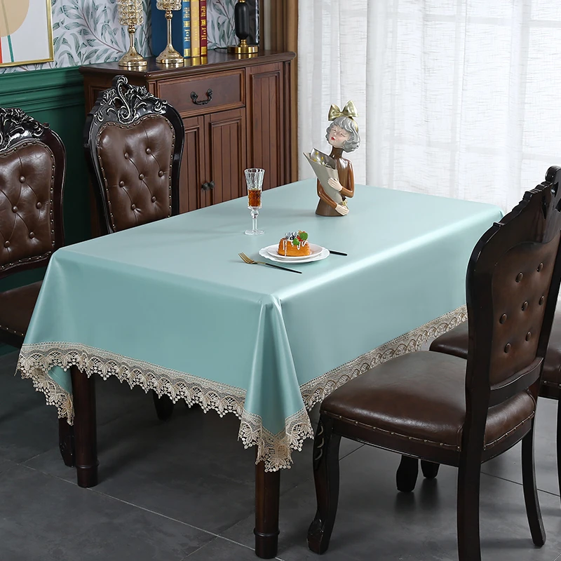 防水防油免洗茶几垫耐高温可擦防滑通用餐桌盖布轻奢风万用盖布